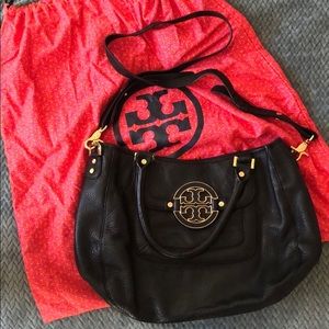 Tory Burch Black Leather Bag